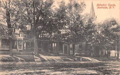 Methodist Church Monticello, New York Postcard