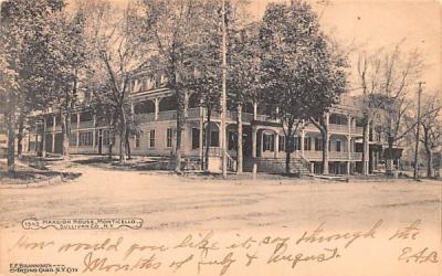 Mansion House Monticello, New York Postcard