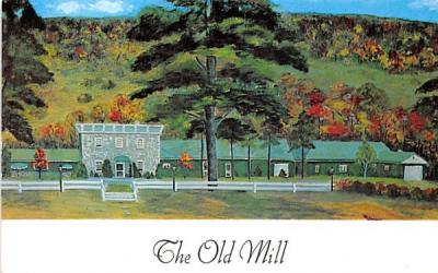 The Old Mill Mount Upton, New York Postcard