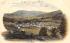 Bird's Eye View Margaretville, New York Postcard