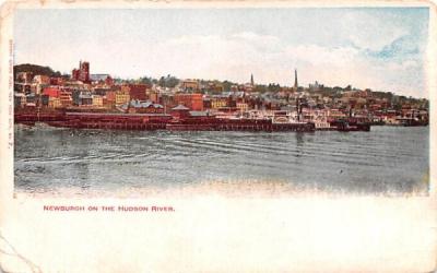 Hudson River Newburgh, New York Postcard