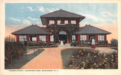 Observatory Newburgh, New York Postcard