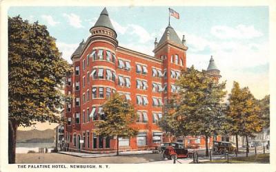 Palatine Hotel Newburgh, New York Postcard