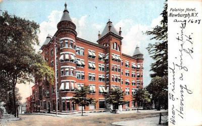 Palatine Hotel Newburgh, New York Postcard