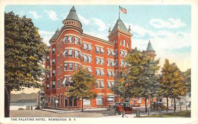 Palatine Hotel Newburgh, New York Postcard