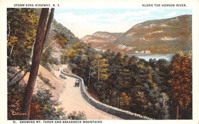 Storm King Highway Newburgh, New York Postcard