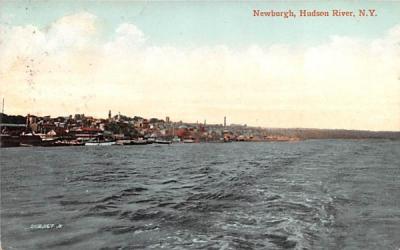 Hudson River Newburgh, New York Postcard