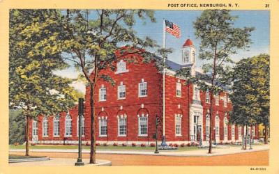 Post Office Newburgh, New York Postcard