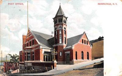 Post Office Newburgh, New York Postcard