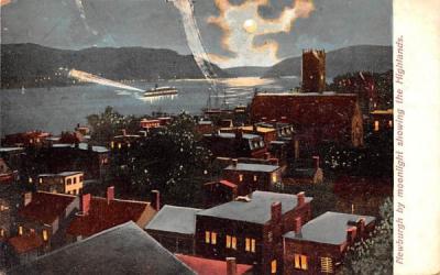 Newburgh by Moonlight New York Postcard