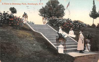 Downing Park Newburgh, New York Postcard