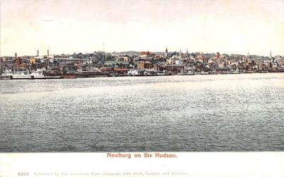 Hudson River Newburgh, New York Postcard