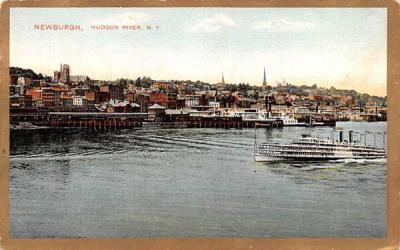 Hudson River Newburgh, New York Postcard