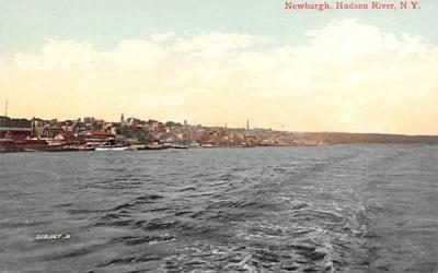 Hudson River Newburgh, New York Postcard