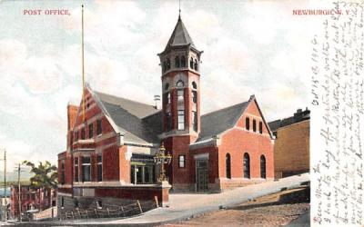 Post Office Newburgh, New York Postcard