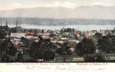 Hudson River Newburgh, New York Postcard