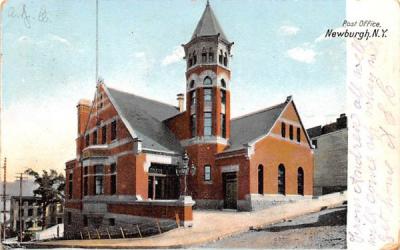 Post Office Newburgh, New York Postcard