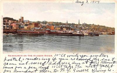 Hudson River Newburgh, New York Postcard