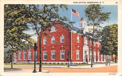 Post Office Newburgh, New York Postcard