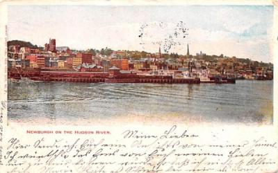 Hudson River Newburgh, New York Postcard