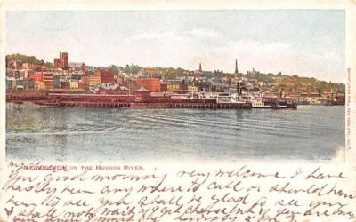 Hudson River Newburgh, New York Postcard