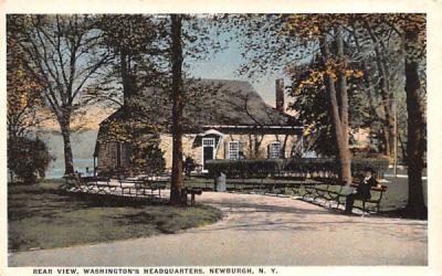 Rear View Newburgh, New York Postcard