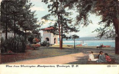 View from Washington's Headquarters Newburgh, New York Postcard