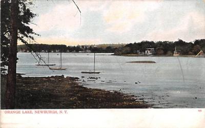 Orange Lake Newburgh, New York Postcard