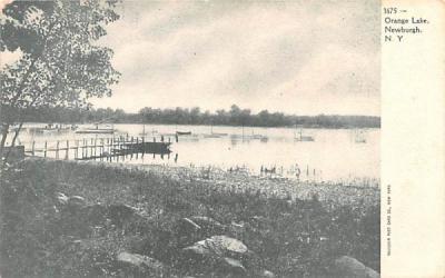 Orange Lake Newburgh, New York Postcard