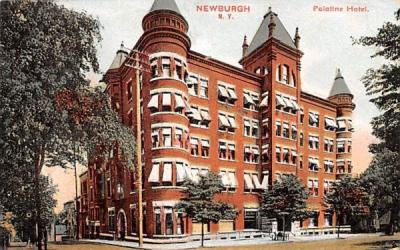 Palatine Hotel Newburgh, New York Postcard