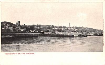 Newburgh on the Hudson New York Postcard