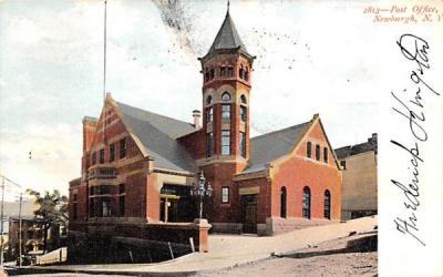 Post Office Newburgh, New York Postcard