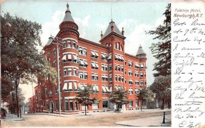 Palatine Hotel Newburgh, New York Postcard