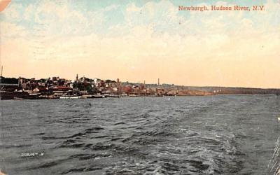 Hudson River Newburgh, New York Postcard