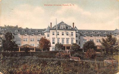 Christian Alliance Nyack, New York Postcard