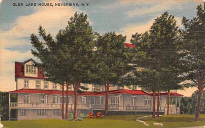 Glen Lake House Neversink, New York Postcard