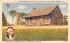 Revolutionary Officers' Hut at Temple Hill Newburgh, New York Postcard