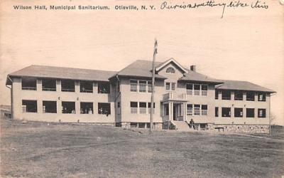 Wilson Hall Otisville, New York Postcard