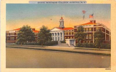 State Teachers College Oswego, New York Postcard