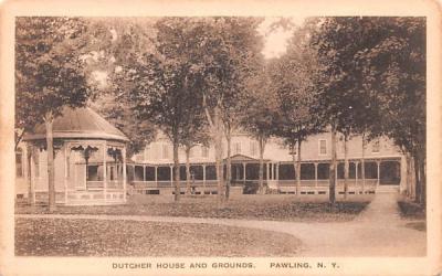 Dutcher House & Grounds Pawling, New York Postcard