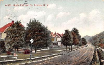 North Railroad Street Pawling, New York Postcard