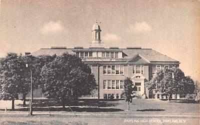 Pawling High School New York Postcard