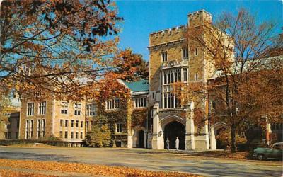 Taylor Hall & Main Entrance Poughkeepsie, New York Postcard