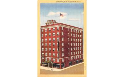 Hotel Campbell Poughkeepsie, New York Postcard