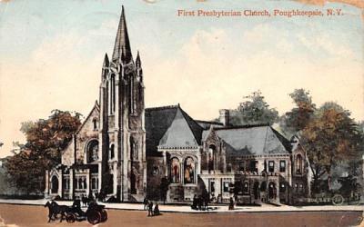 First Presbyterian Church Poughkeepsie, New York Postcard