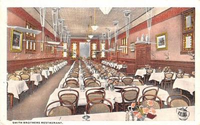 Smith Brother's Restaurant Poughkeepsie, New York Postcard