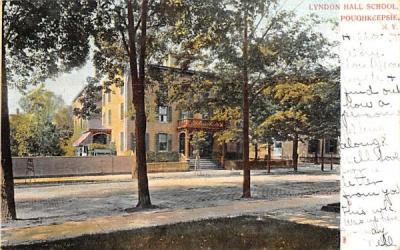 Lyndon Hall School Poughkeepsie, New York Postcard