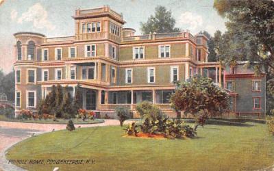 Pringle Home Poughkeepsie, New York Postcard