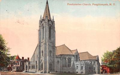 Presbyterian Church Poughkeepsie, New York Postcard