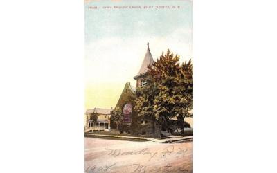 Grace Episcopal Church Port Jervis, New York Postcard